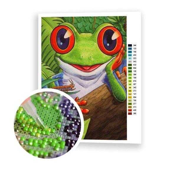 Cartoon Smile Frog