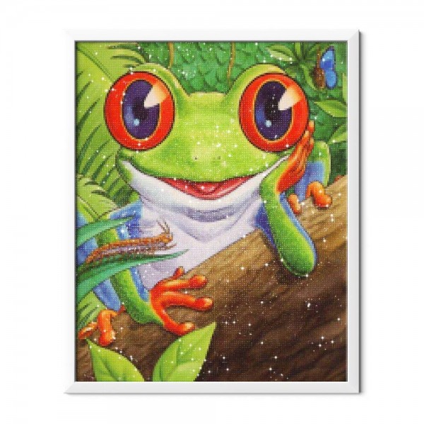 Cartoon Smile Frog