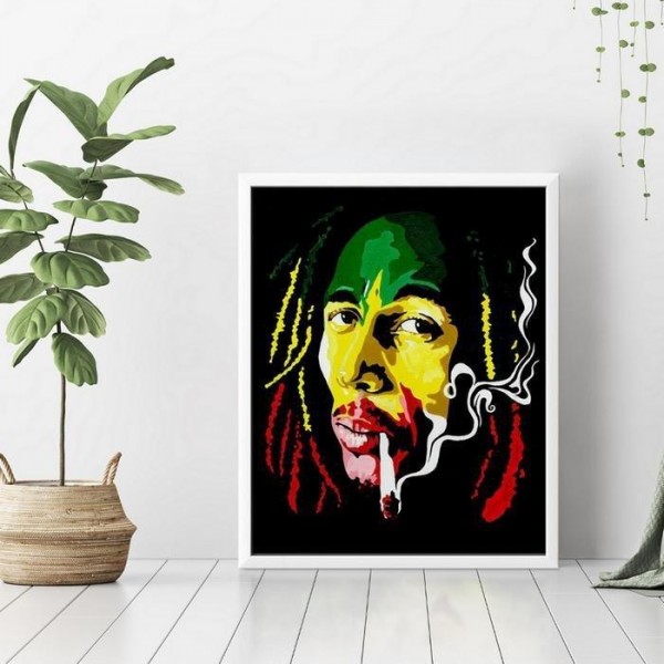Bob Marley Coloreado